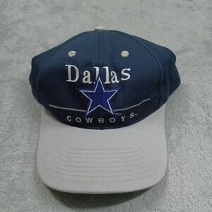 Vintage Dallas‎ Cowboys Hat Mens Adjustable Eastport 90s NFL Football